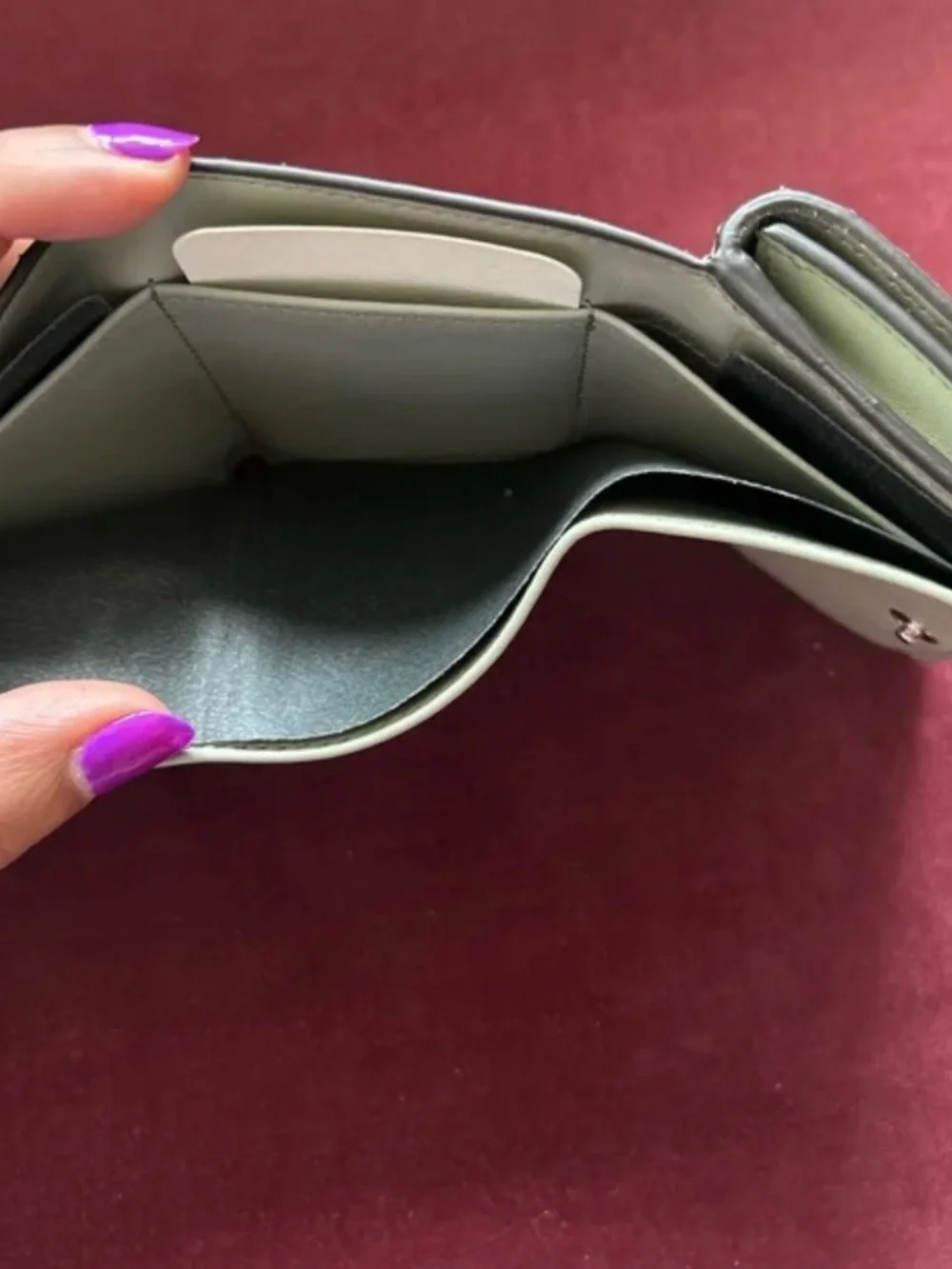 Fendi Peekaboo Mini Snakeskin Wallet BNIB